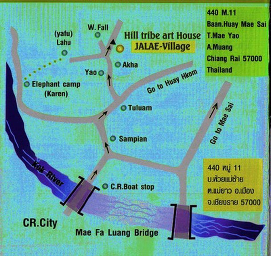 Hill Tribe Art House Lägenhet Chiang Rai Exteriör bild